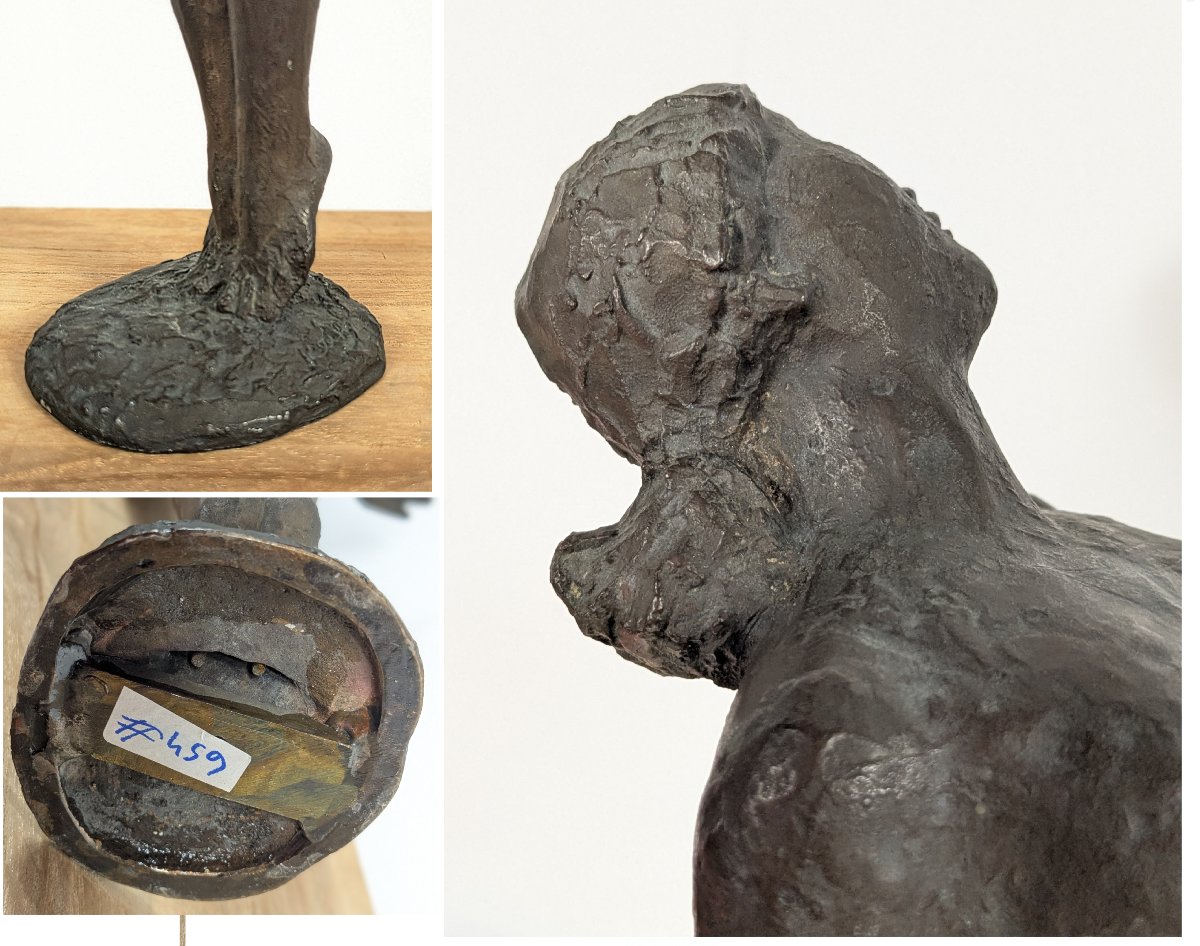 Dancing Nude - Bronze, Circa 1950–60 #459-photo-6