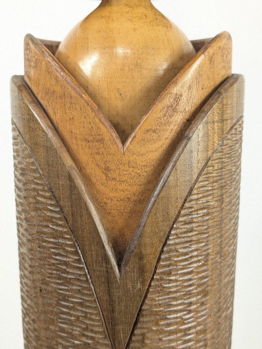 Kokeshi, 72.5 Cm - Hatsune, A Lady - Master Shozan (1932–95) #798-photo-2