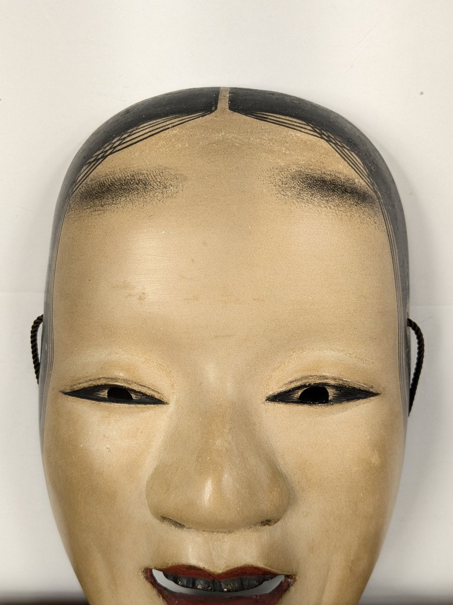 Masque Noh - jeune femme (onna-men) – Japon, vers 1930-1950-photo-4
