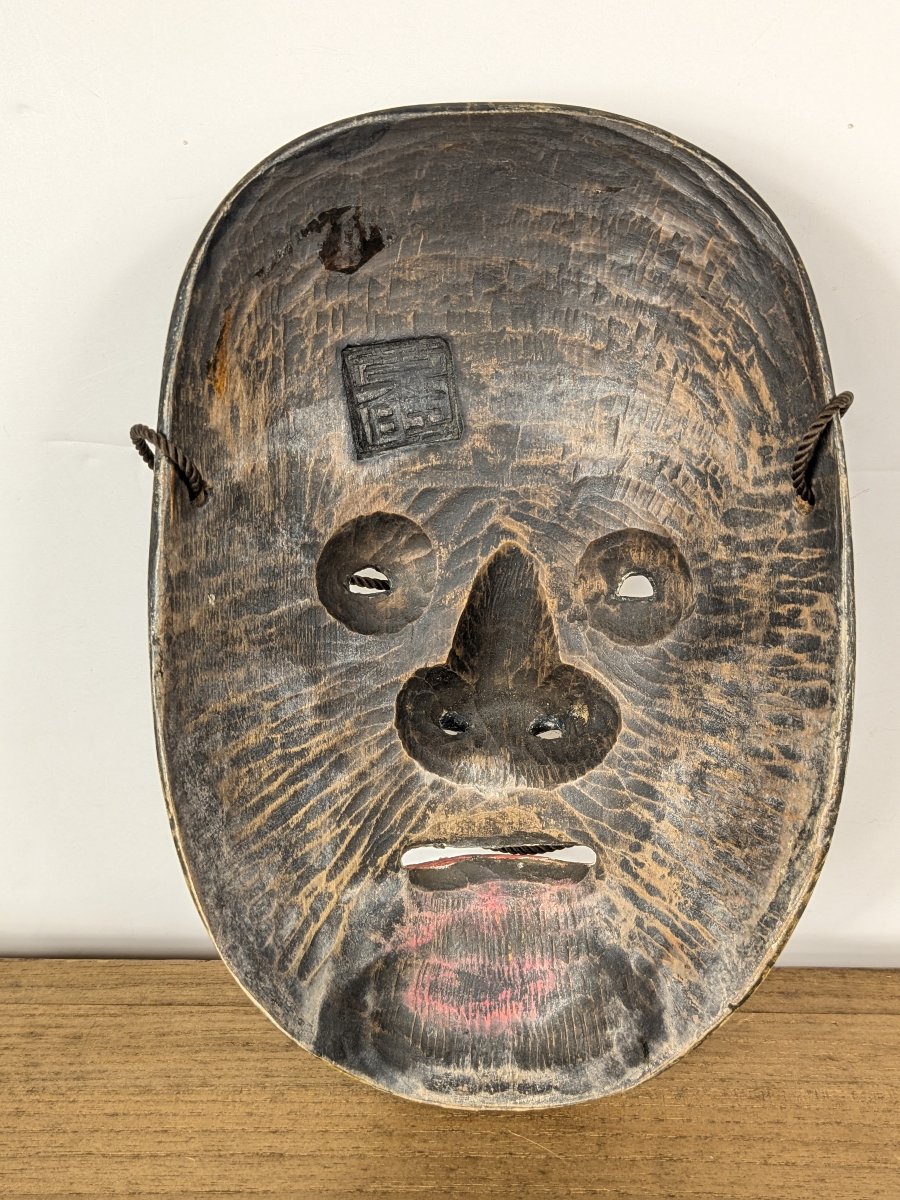 Masque Noh - jeune femme (onna-men) – Japon, vers 1930-1950-photo-3