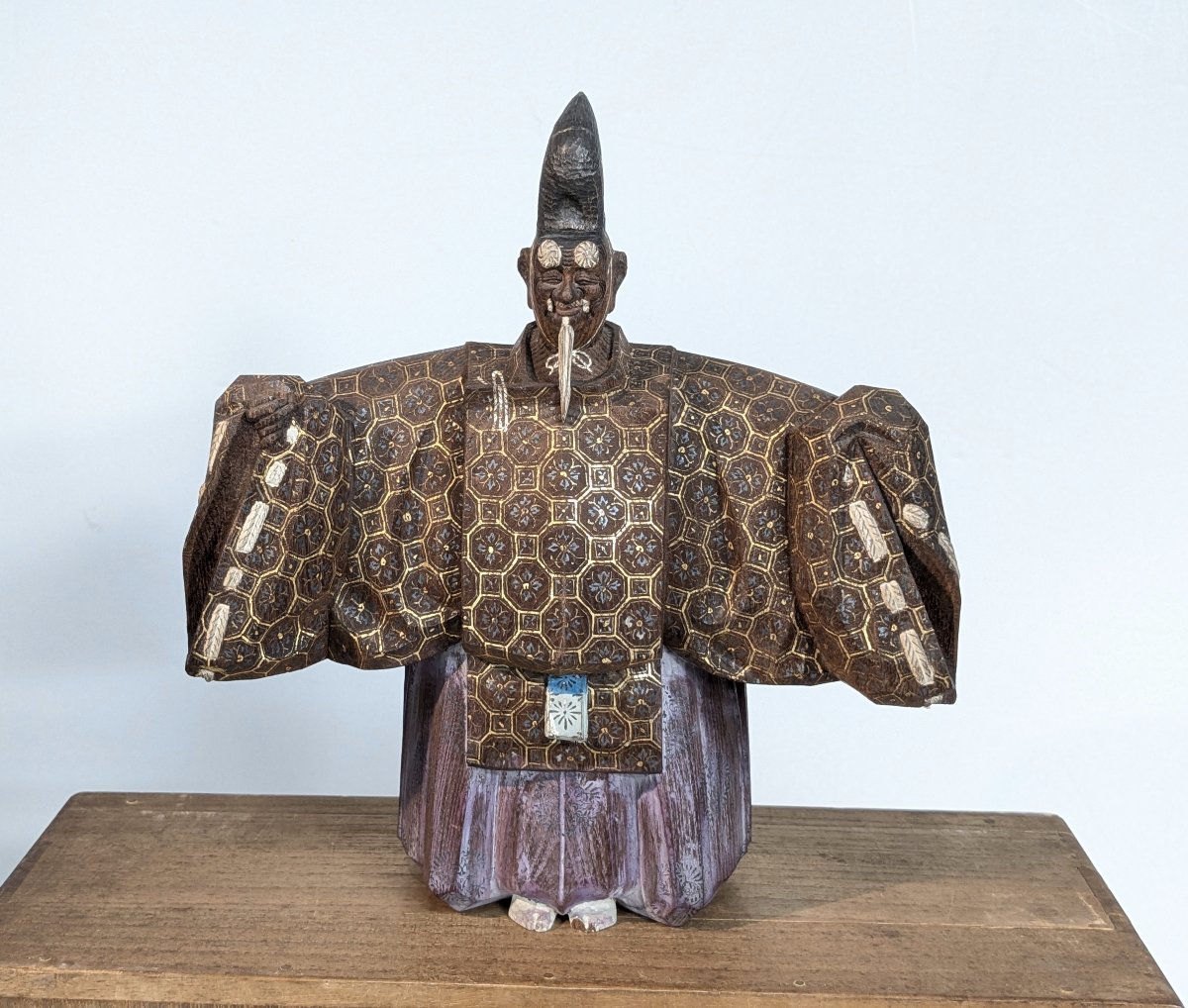 A Noh Theater Actor – Carved Wood, Japan, 1930–50 #175