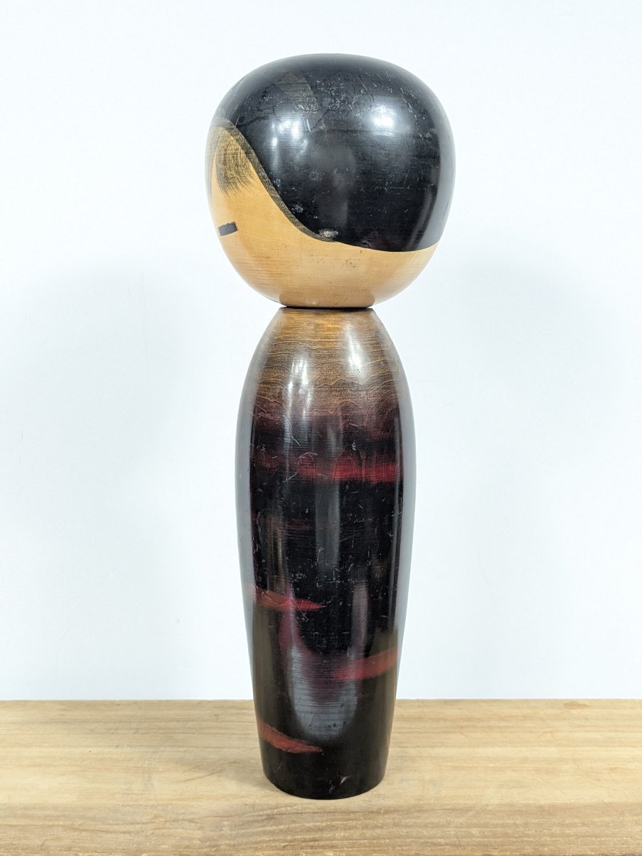 Kokeshi Beatles – circa 1965-70 par Maître Masao Watanabee -ref A-photo-1
