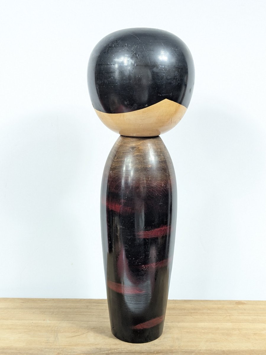 Kokeshi Beatles – circa 1965-70 par Maître Masao Watanabee -ref A-photo-2