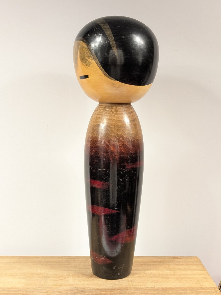 Kokeshi Beatles – circa 1965-70 par Maître Masao Watanabee -ref B-photo-2