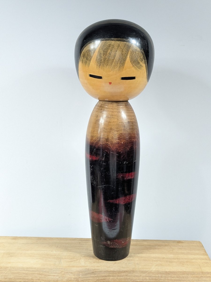 Kokeshi Beatles – circa 1965-70 par Maître Masao Watanabee -ref B