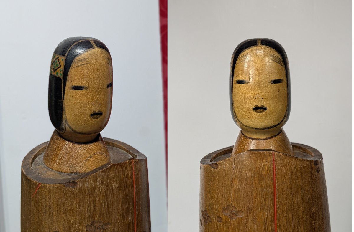 Noh Theater Actor – Figurine By Seiju Kon, Japan, 1950.-photo-3