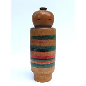 Yamanaka Sanpei - Rainbow Kokeshi - Circa 1970 -d8