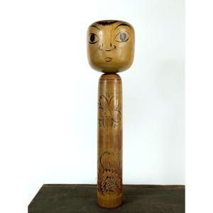 Big Eyed Kokeshi - Japan 1950s - Ko?