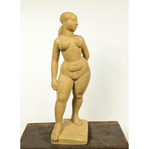 Venus - par Usagi Saeko (1919-2000) - Bois sculpé 1975 #690