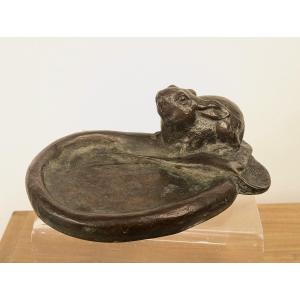 Lapin vide poche - bronze 1920-30 #27