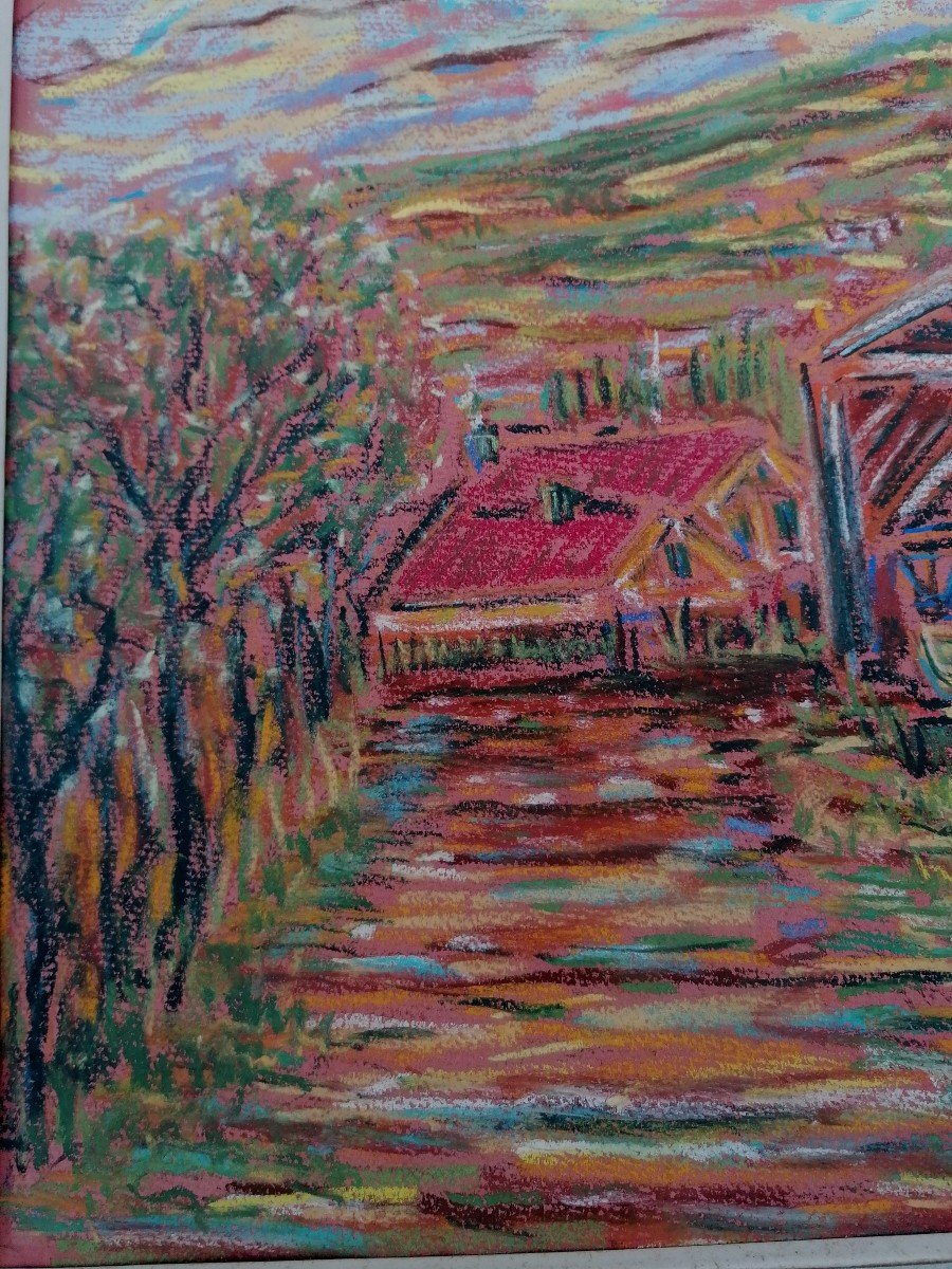 Brémond - Crayon Gras - Canoubiers Bay - Saint Tropez - 1935 - Divisionist --photo-1
