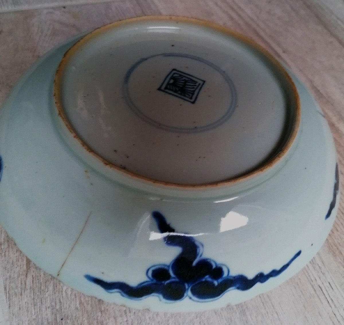 Porcelain - Hollow Dish - White-blue - Dragon - Yongzheng - Qianlong --photo-4