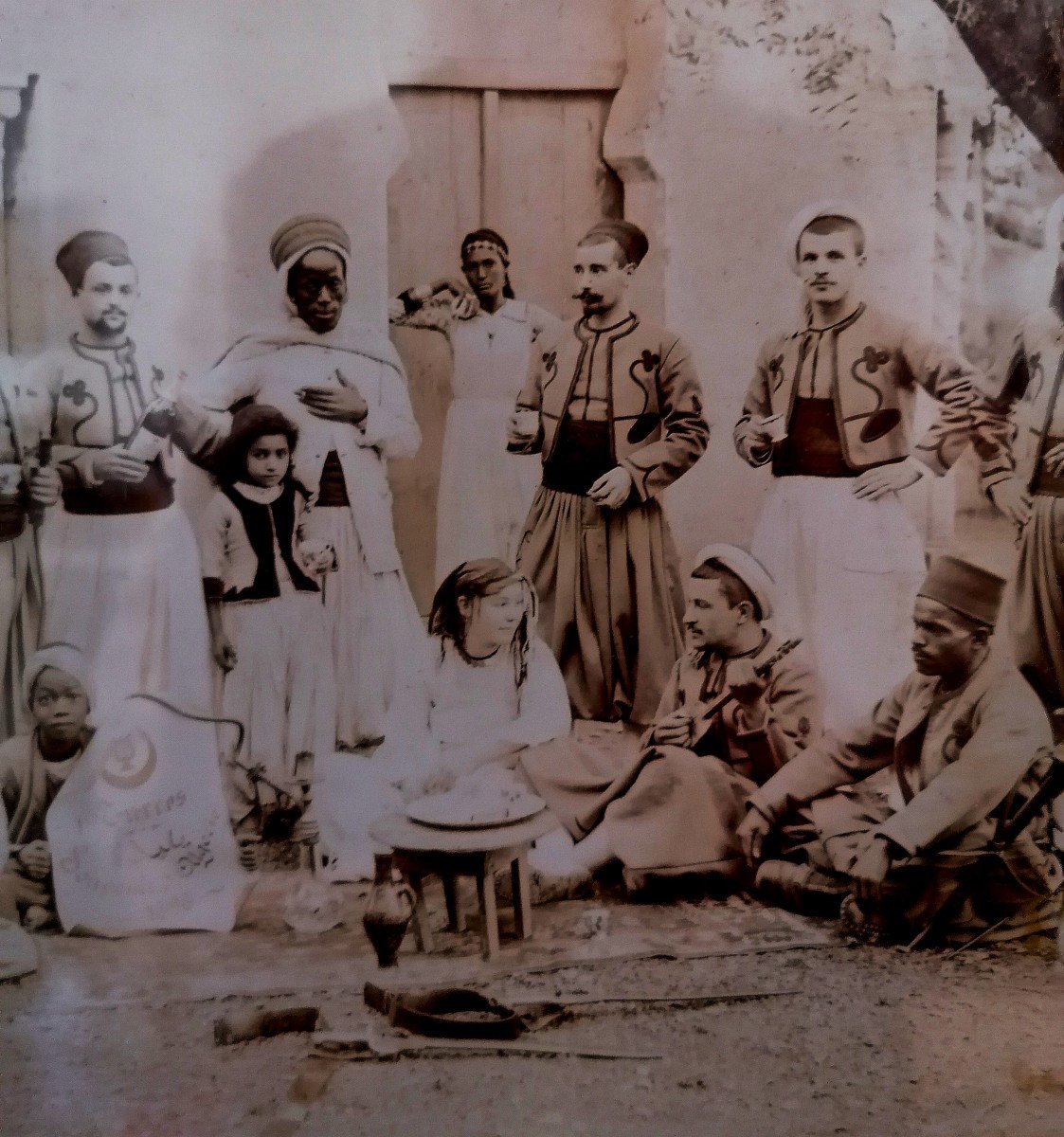 Tirage Photographique Signé Isabelle Eberhardt - 4ème Régiment De Tirailleurs Algériens 1896 --photo-2