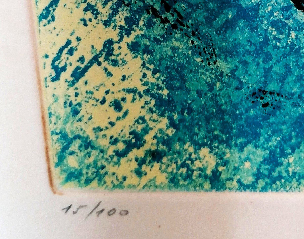 Eau-forte - Aquatinte - Dorothéa Tanning - En Chair et en Or - Circa 1973 - Ed. Georges Visat  -photo-2