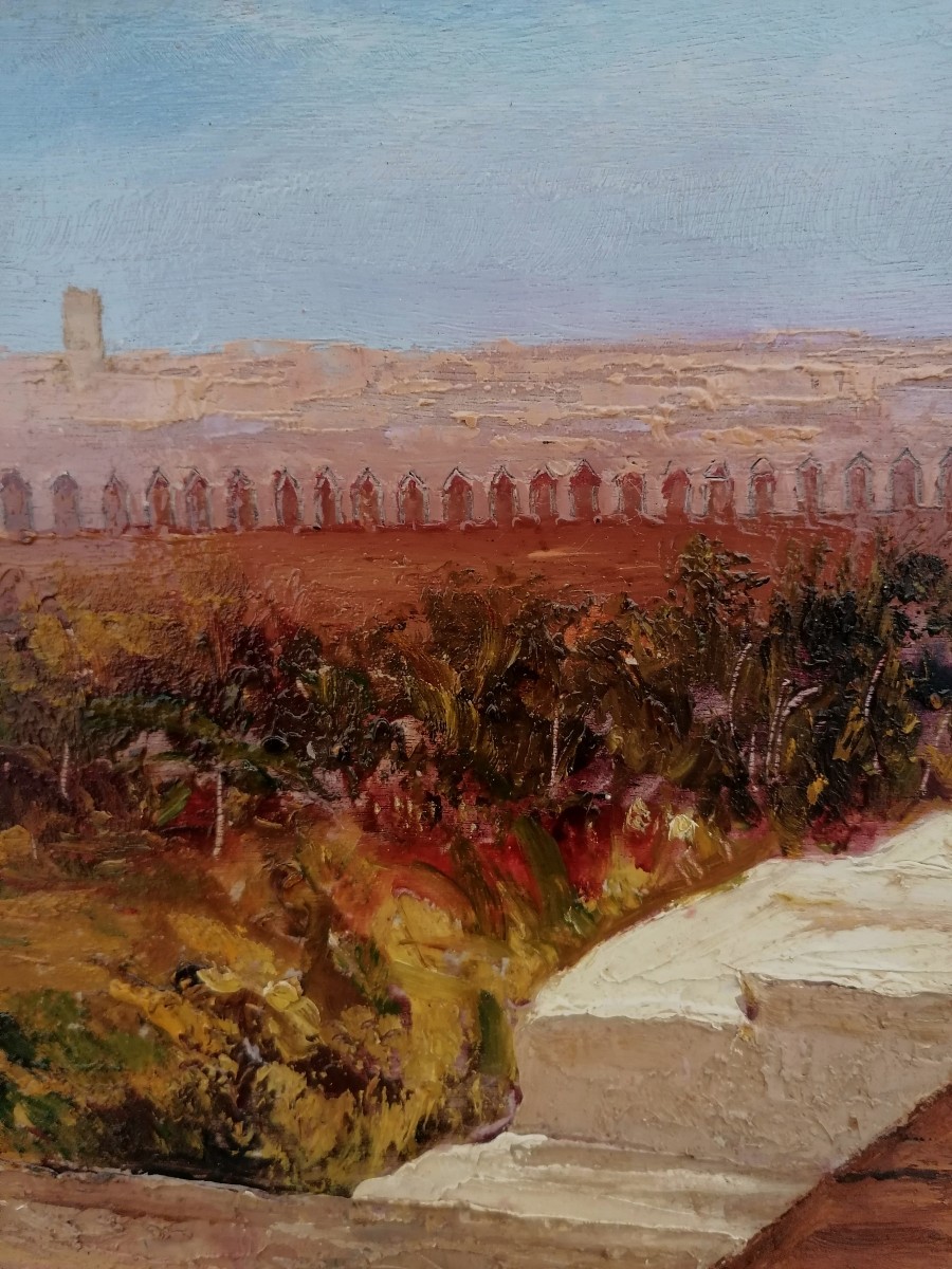 PIERRE DE SAEDELER - LES REMPARTS DE LA KASBAH DES OUDAIA - RABAT - MAROC - HSP - XXEME --photo-2