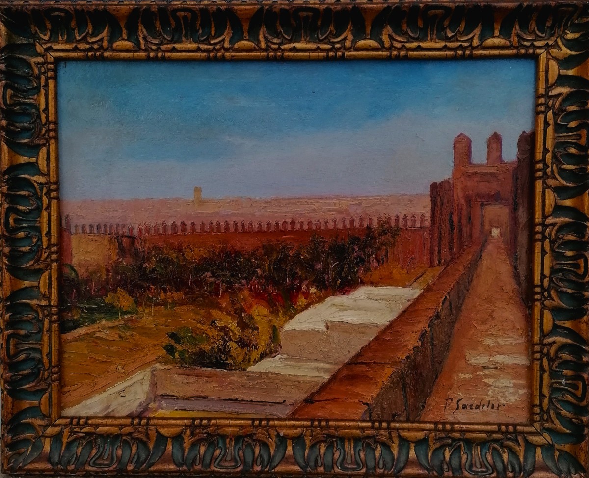 PIERRE DE SAEDELER - LES REMPARTS DE LA KASBAH DES OUDAIA - RABAT - MAROC - HSP - XXEME -