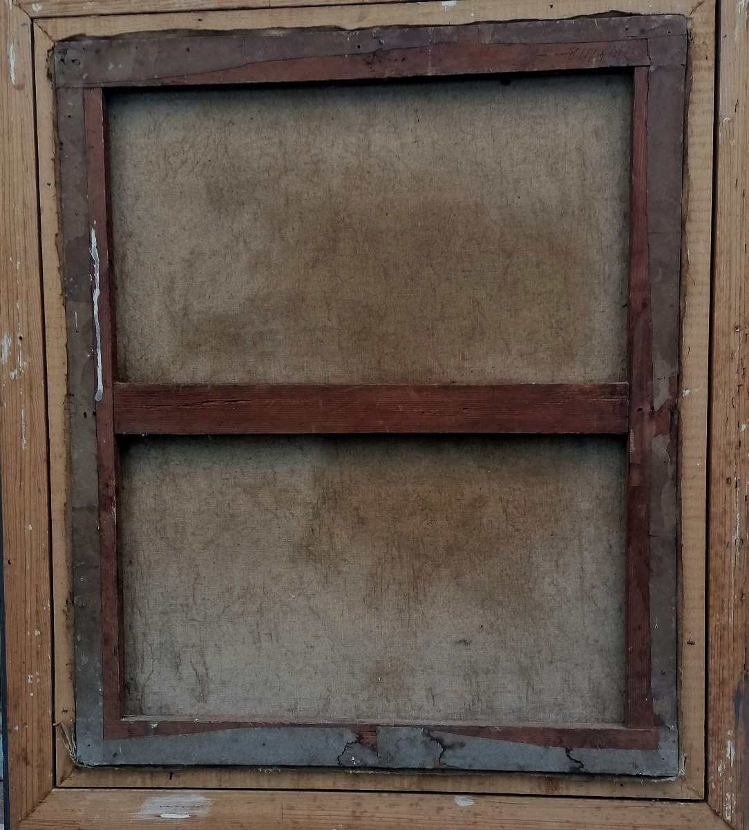 Oil On Canvas - Still Life - Bouquet Of Flowers - Signed - 20th Century-photo-4