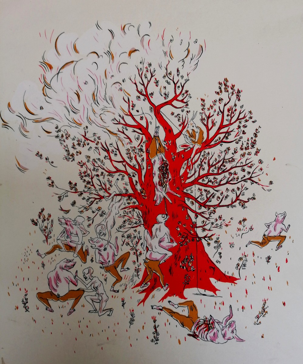 PHILEAS DOG - ILLUSTRATEUR CHEZ OASP - SERIGRAPHIE - XXEME --photo-2