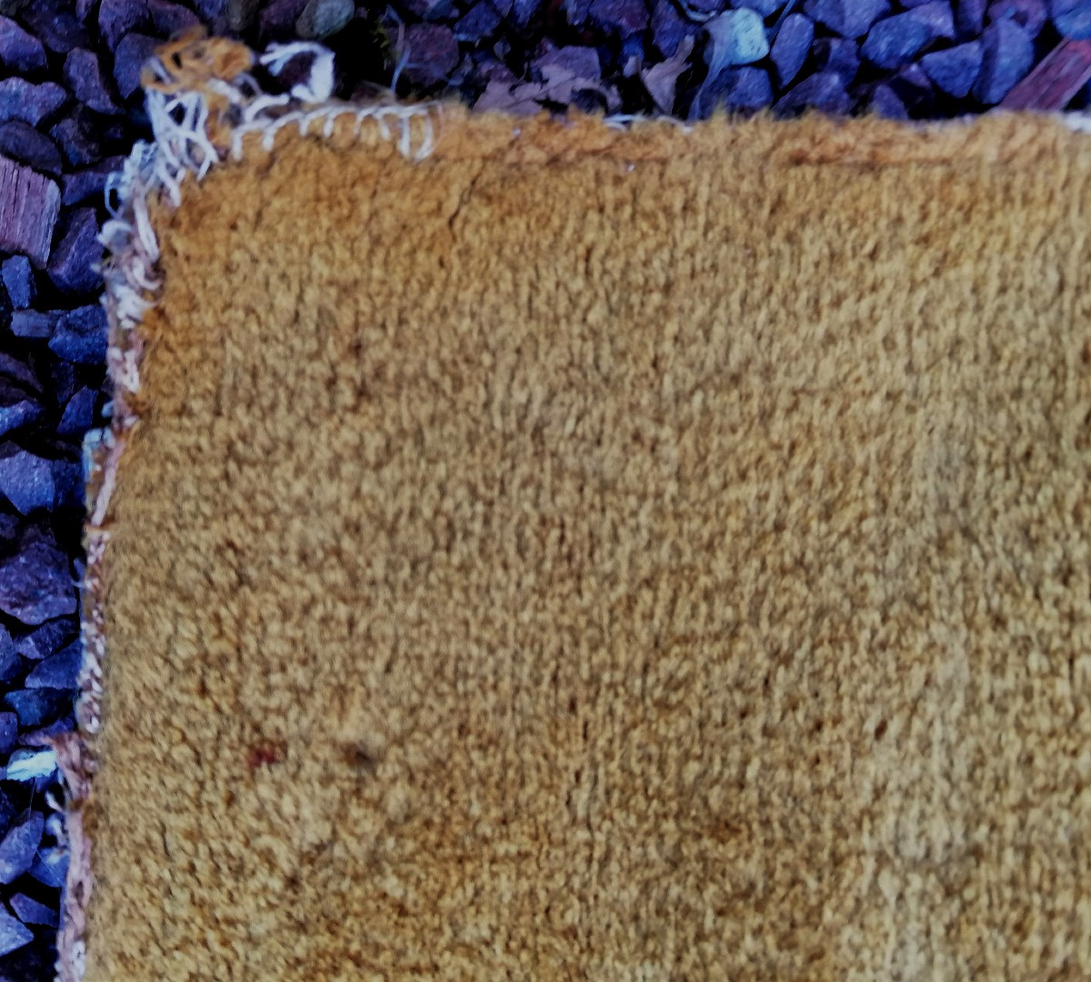 TAPIS PURE LAINE ABSTRAIT DE L'ERE SPATIALE - SUPERBE HARMONIE DES COULEURS - CIRCA 1960-1970 --photo-6