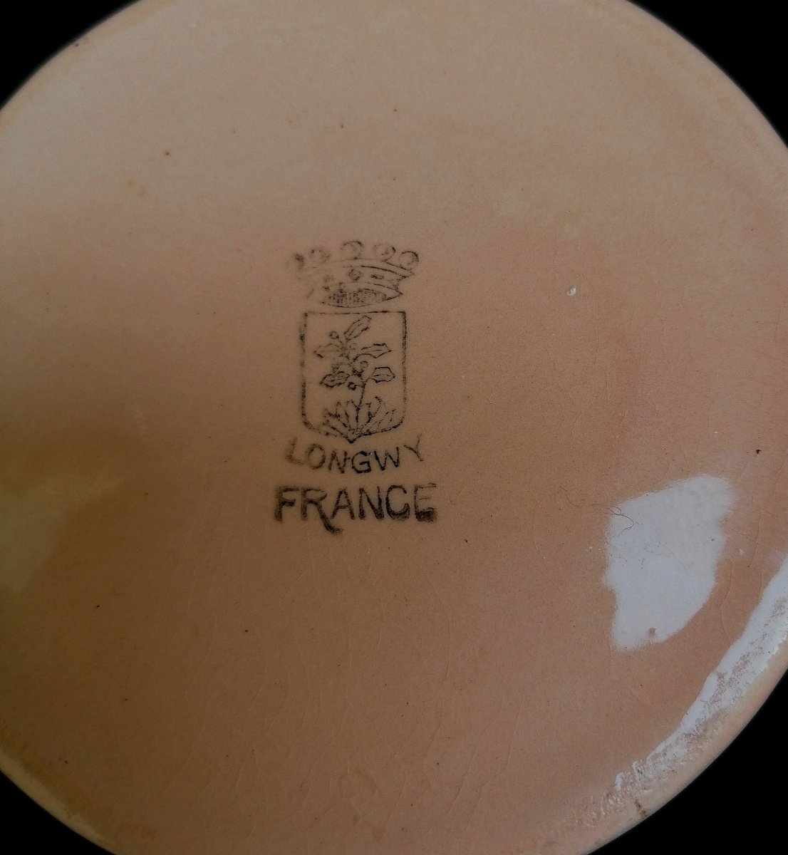Emaux De Longwy - Powder Bowl - Rare Art Deco Decor --photo-1