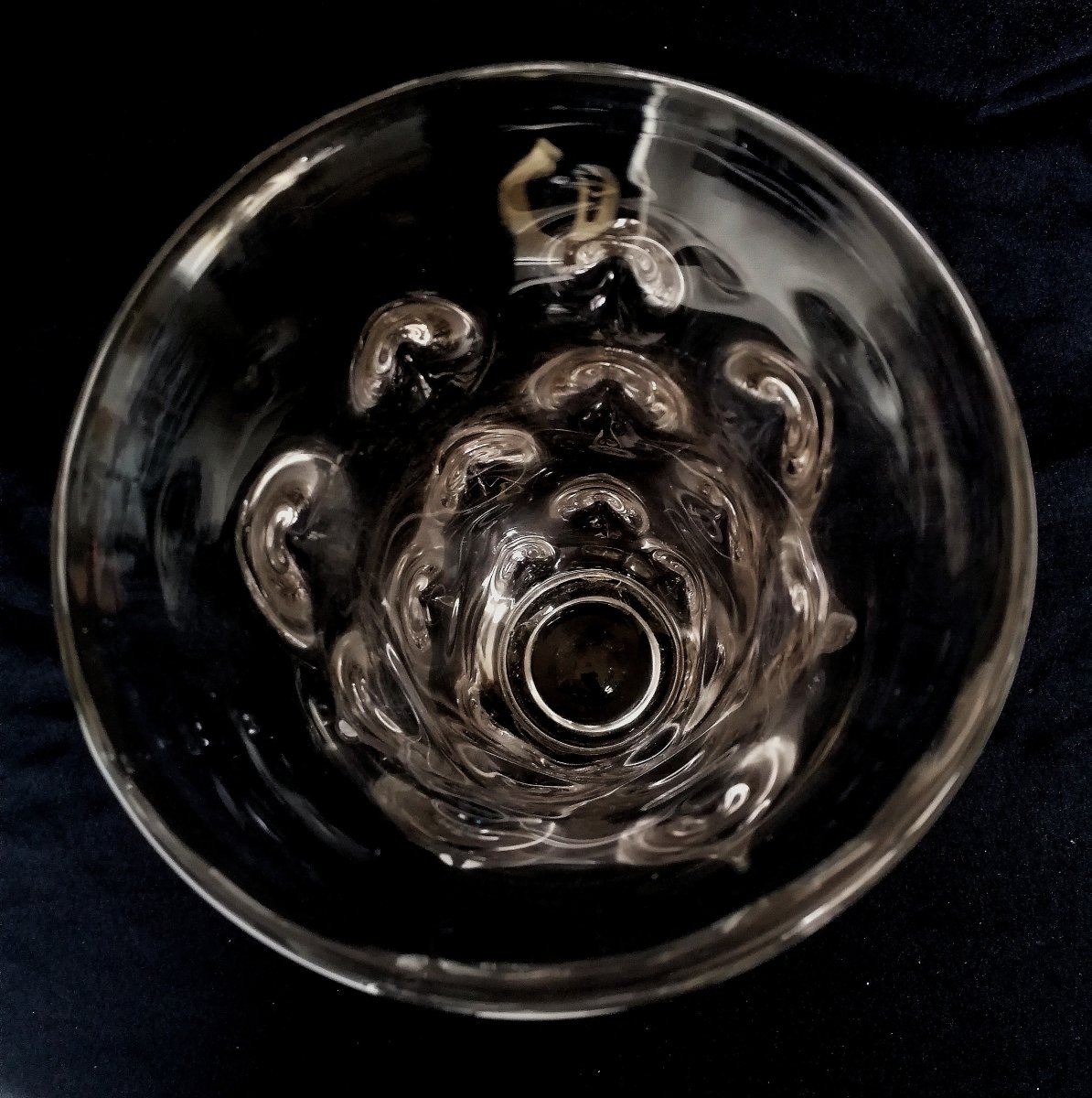 VASE - ITALIE - ERCOLE BAROVIER ET TOSO - MODELE MUGNONI - 1938 - ART DECO - VERRE DE MURANO --photo-4