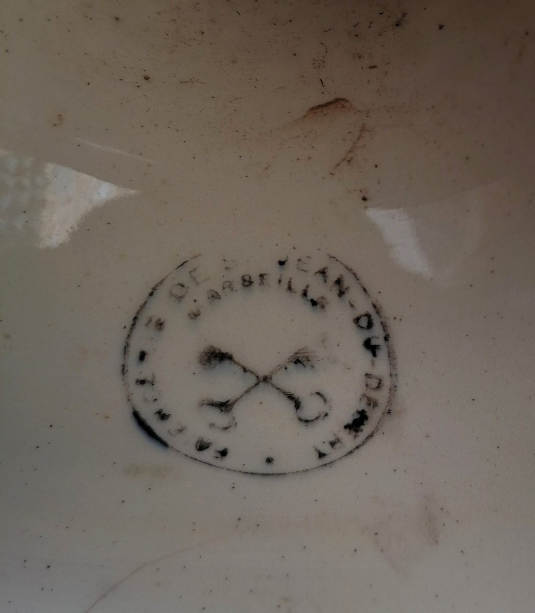 LEON HAFFNER - VASQUE SUR PIEDOUCHE EN FAIENCE - LIGUE MARITIME ET COLONIALE DE PARIS - XXEME --photo-7