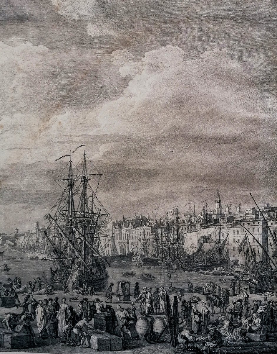 Joseph Vernet - Inside The Port Of Marseille - Watermarks --photo-3