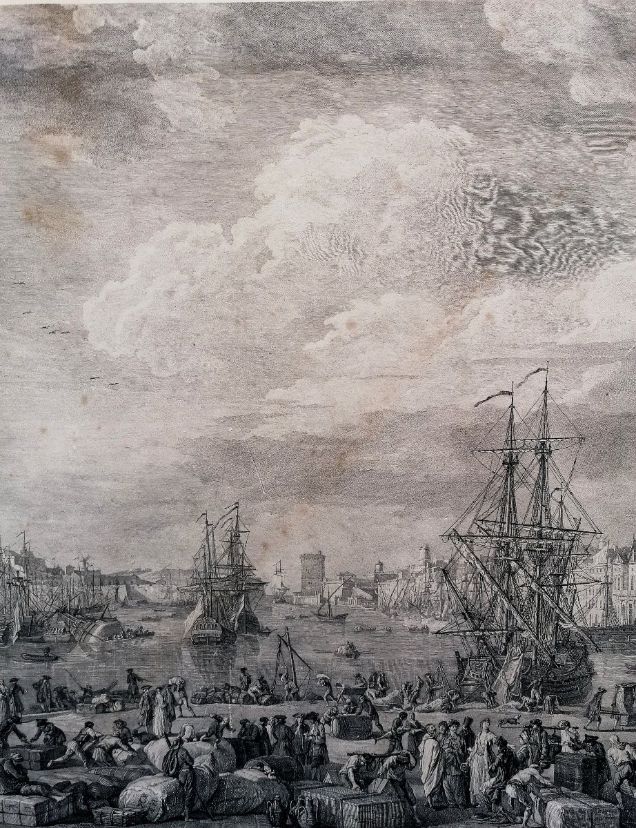 Joseph Vernet - Inside The Port Of Marseille - Watermarks --photo-4
