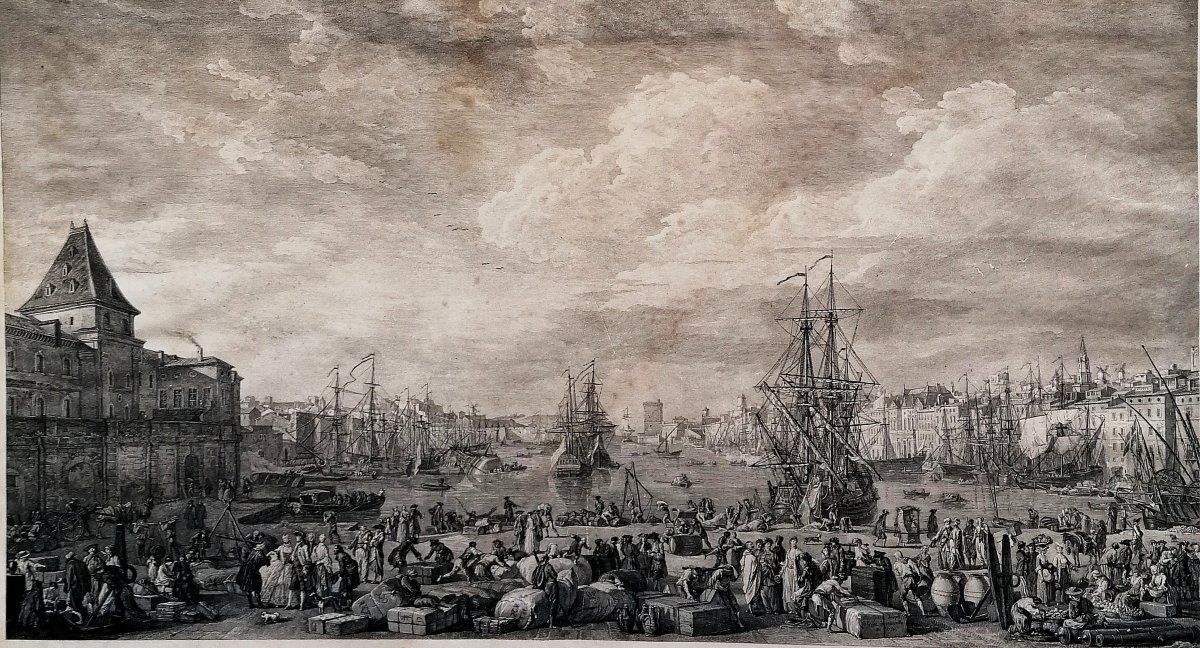 Joseph Vernet - Inside The Port Of Marseille - Watermarks --photo-2