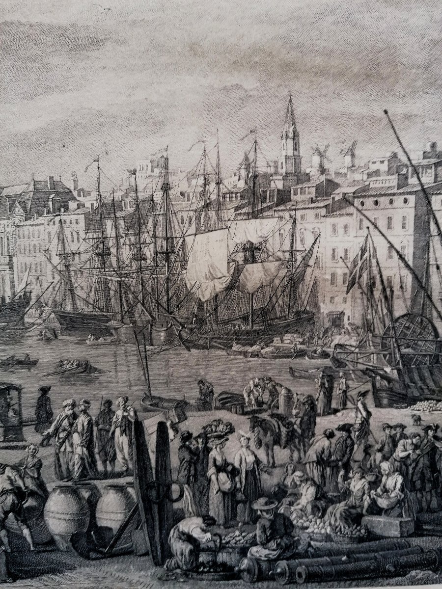 Joseph Vernet - Inside The Port Of Marseille - Watermarks --photo-5