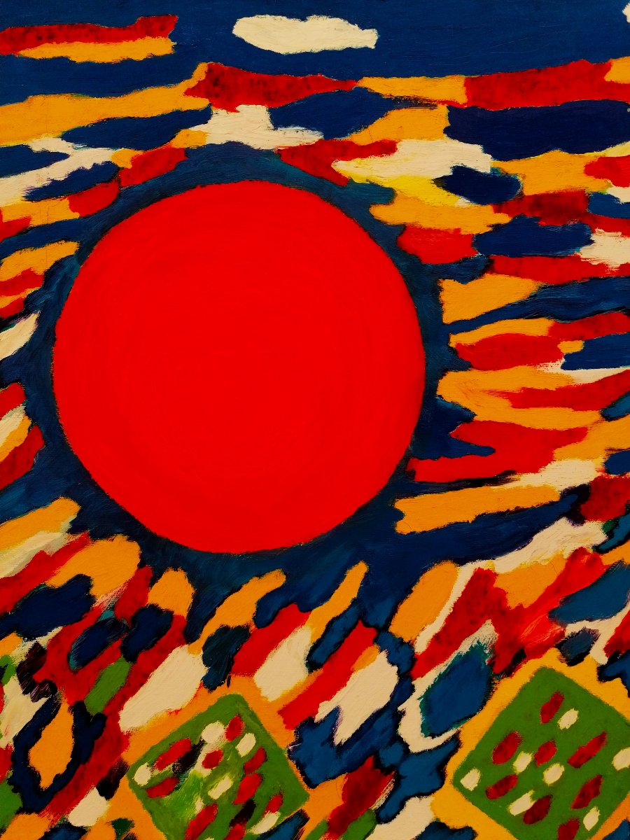 Franz Jochum - Oil On Canvas - Abstract Painting - 20th Century - German School? -photo-3