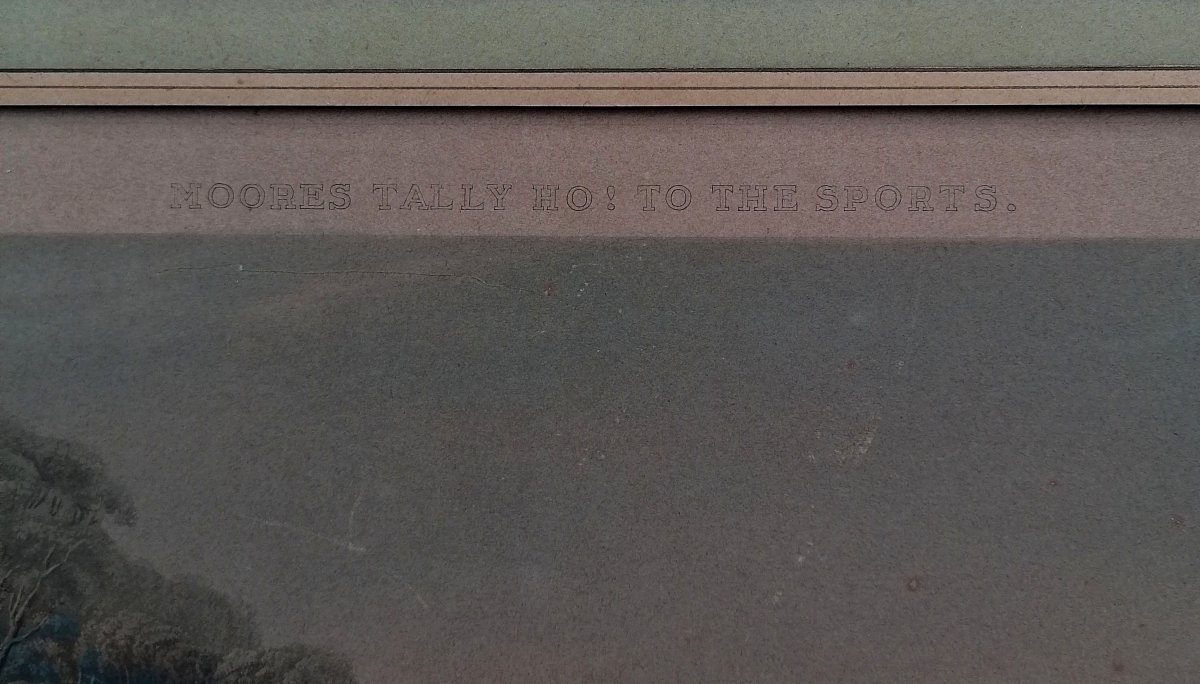 Francis Calcraft Turner - Aquatint - Fox Hunt  - 19th Century - English School - 2/2 --photo-4