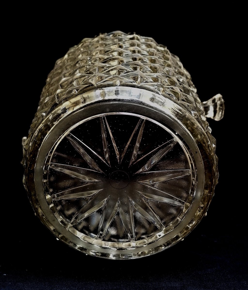 SCEAU A CHAMPAGNE - DECOR POINTE DE DIAMANT - XXEME SIECLE - -photo-1