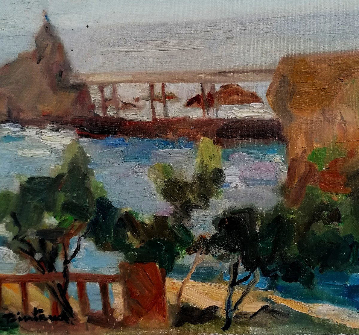 Louise d'Aussy Pintaud 1900–1990 - Biarritz - The Virgin's Rock --photo-4