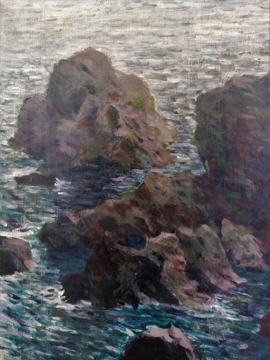 Robert Lambin - Marine- Post Impressionist School --photo-2