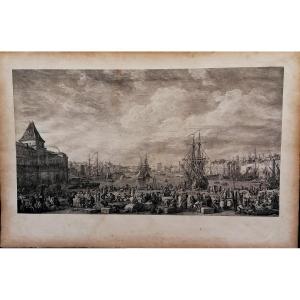 JOSEPH VERNET - L'INTERIEUR DU PORT DE MARSEILLE - FILIGRANES -