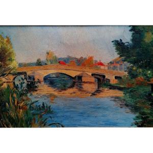 Maxime Pierre Andre Verdier 1908–1987 — Landscape Of The Poitou Region — Date: 1931 — Painter Of Light —