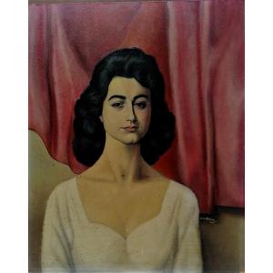 Oil - Portrait - Aram Stephan - Armenian School -