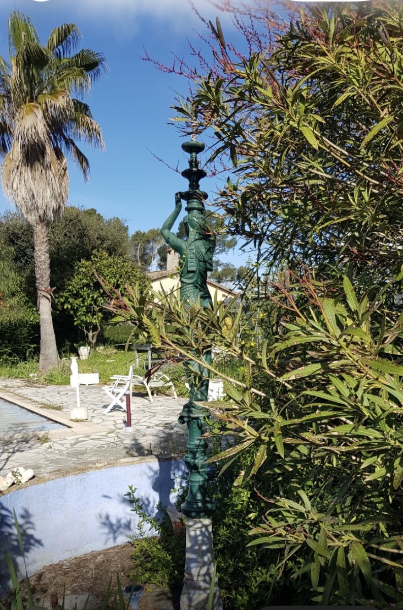 Sculpture de jardin en fonte-photo-2