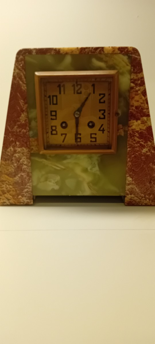 horloge marbre