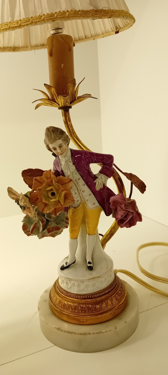 2 lampes de chevet monsieur et madame -photo-3