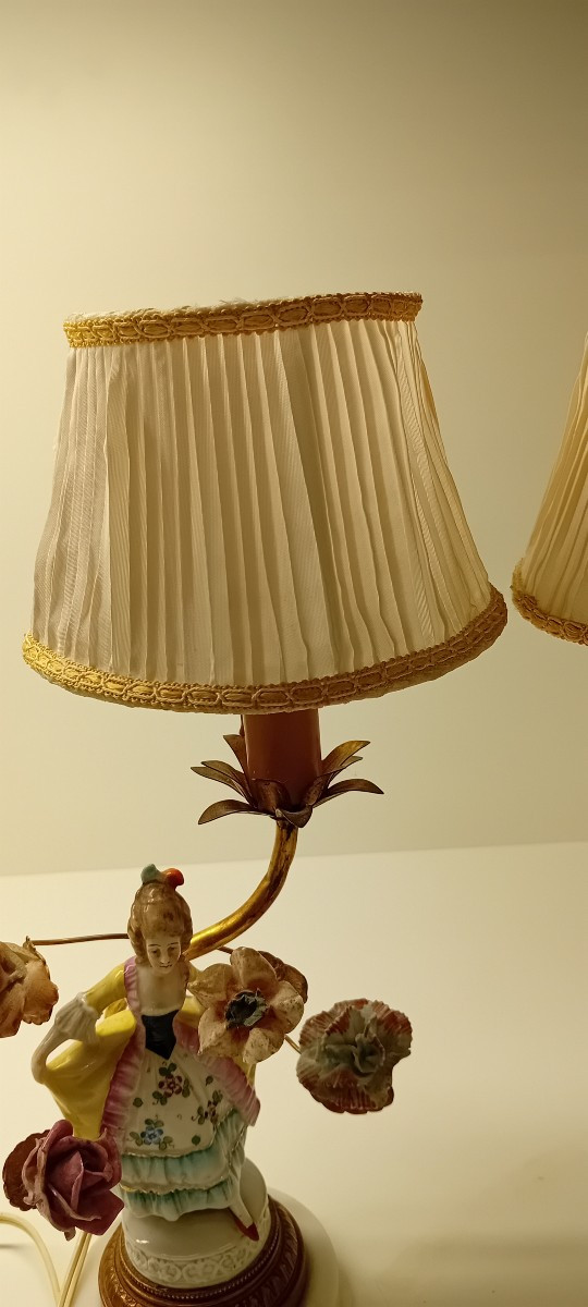 2 lampes de chevet monsieur et madame -photo-5