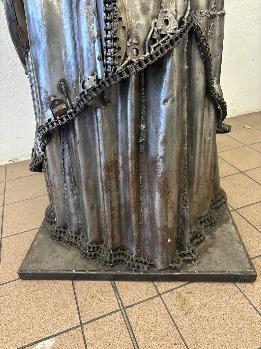 Statue de la liberté en pièce automobiles (metal)-photo-1