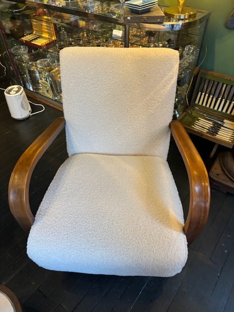 Swedish Armchair, 1940s -photo-4