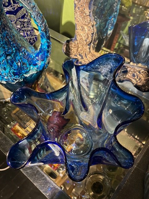 Vase Makora bleue-photo-2