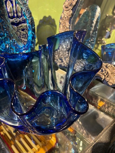 Vase Makora bleue-photo-4