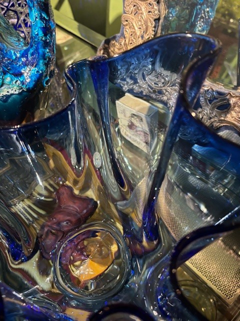 Vase Makora bleue-photo-1