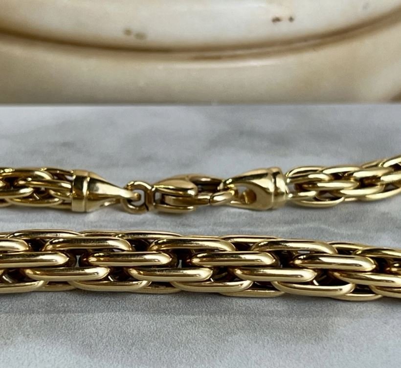 33-gram Yellow Gold Necklace-photo-2