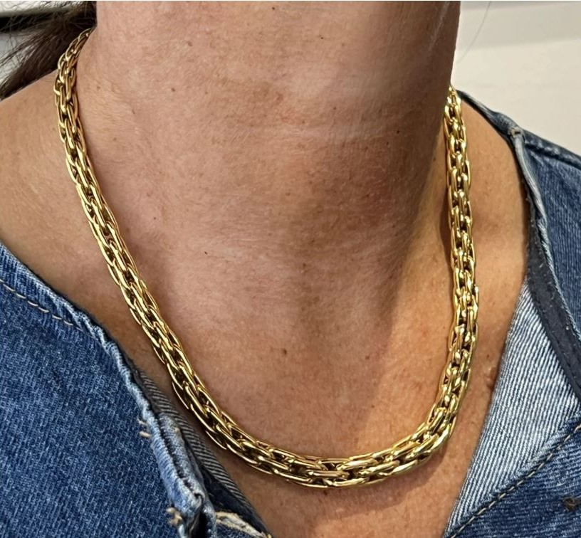 33-gram Yellow Gold Necklace-photo-4