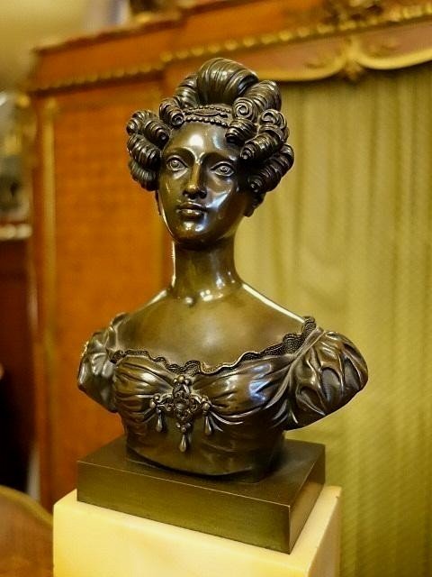 Bronze Bust Charles X Period-photo-4